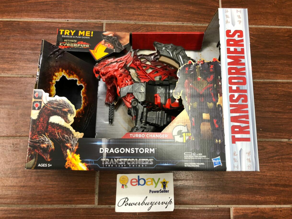 Hasbro Transformers The Last Knight Mega Turbo Changer Dragonstorm